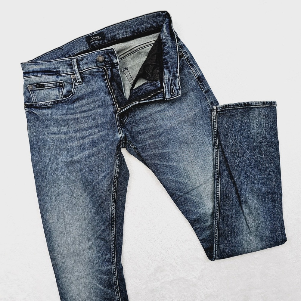 Polo Ralph Lauren Sullivan Jeans Mens 29x30 Slim Fit Stretch Americana Denim